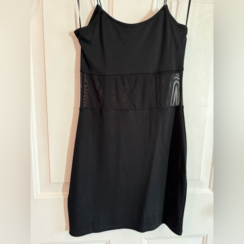 Little Black Dress - Sheer Mid section